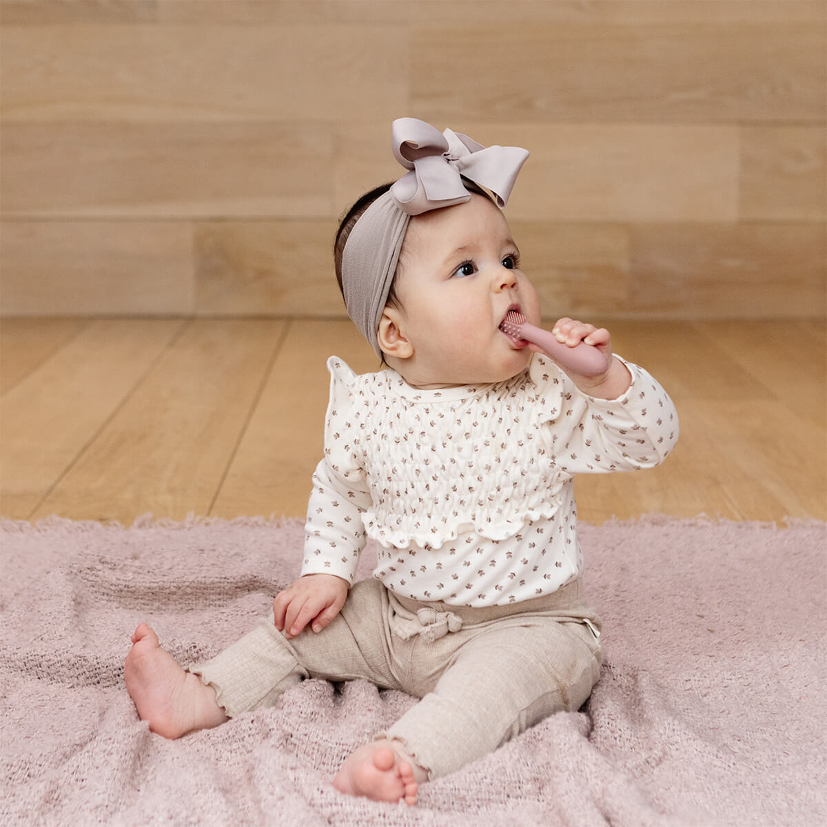 Image of Baby-Led™ Toothbrush + Tongue Depressor